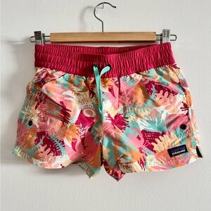 Patagonia Girls 4” Baggies Shorts - Unlined Size M